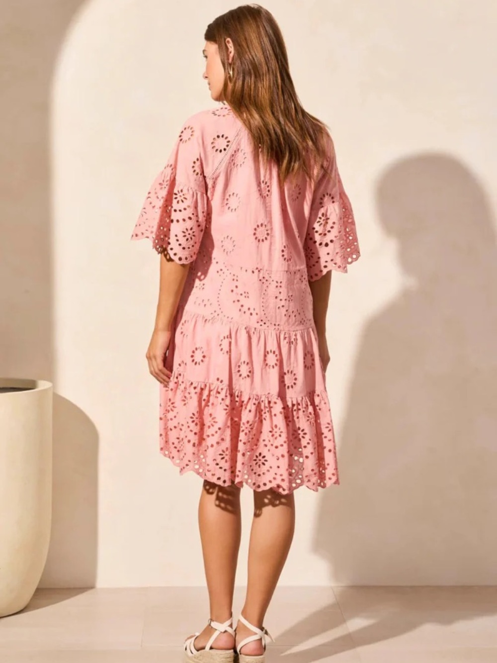 7. Tribal Eyelet Dress - Picture 2 of 2